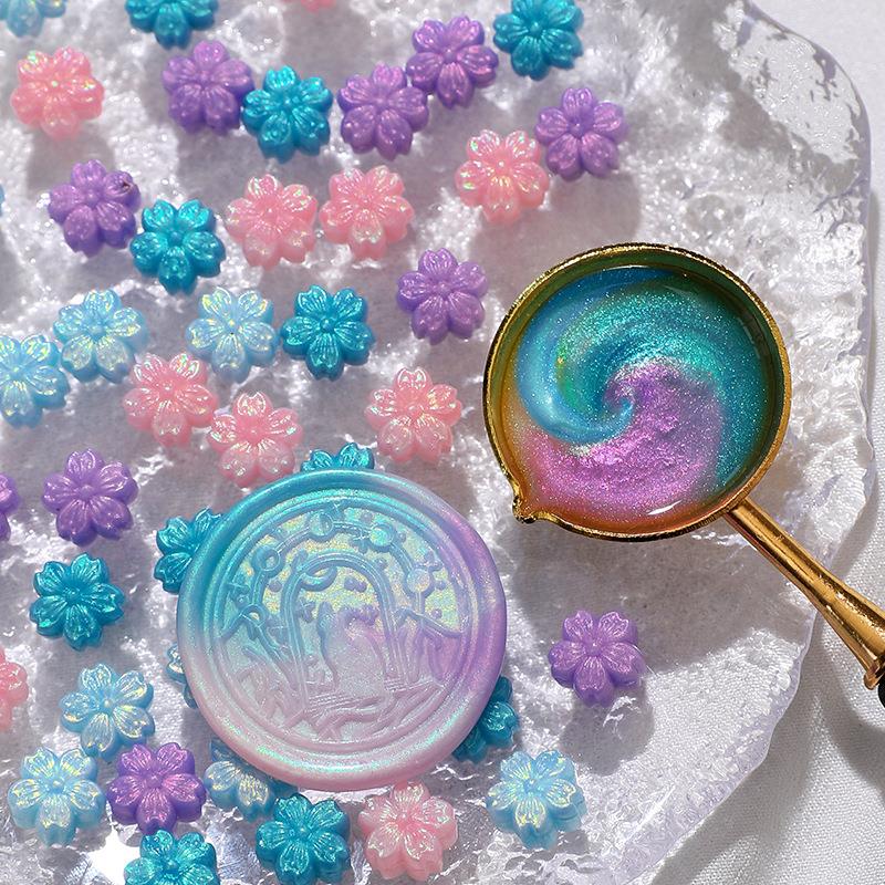 Wedding Sutra - 90 pz/borsa Glitter Aurora Wax Seal