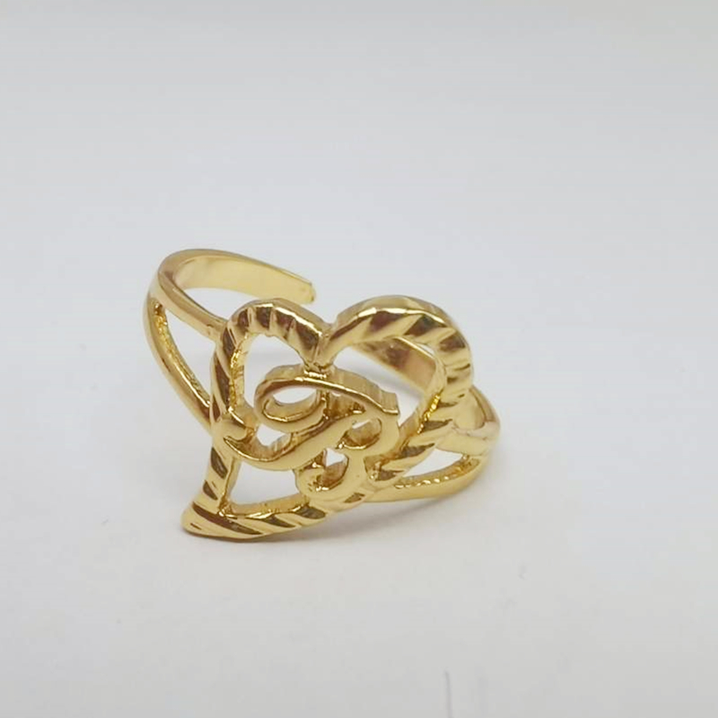 Wedding Zone - Duoying anelli iniziali personalizzati personalità anello