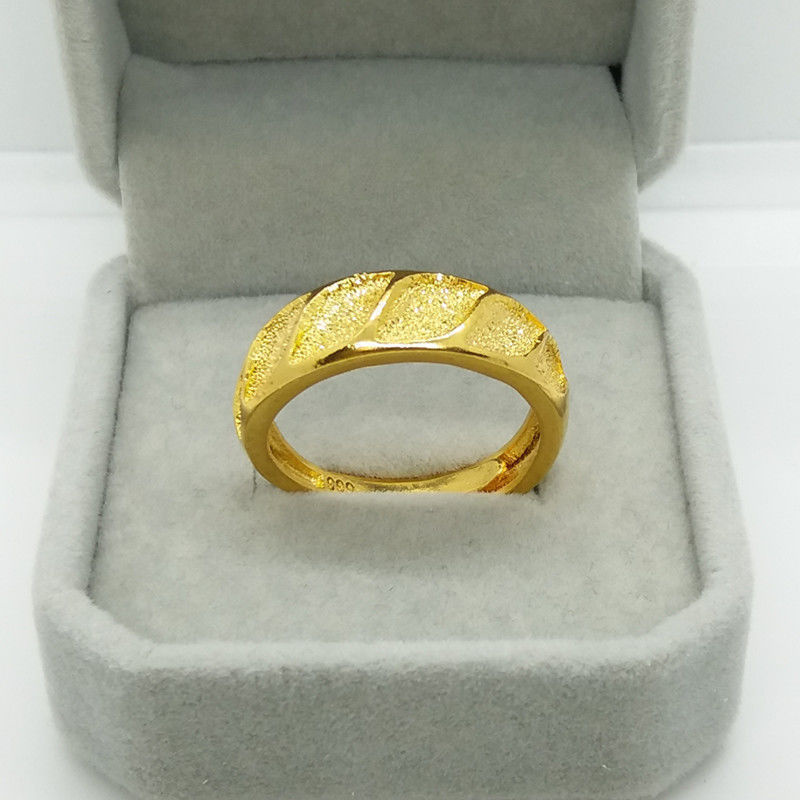 Wedding Zone - Classic Pure Plated Real 18k Yellow