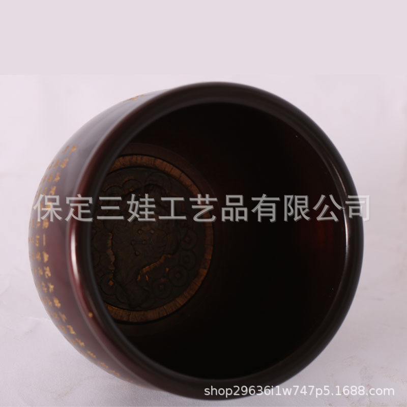 Wedding Sutra - Vaso in Ottone Massiccio Sutra, Ornamento